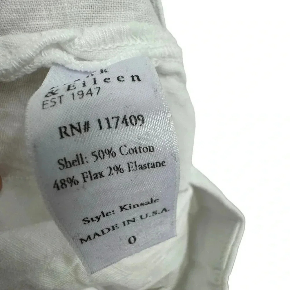 Frank & Eileen Kindle Crop trouser stretch Size 2 B1883 - Picture 5 of 6
